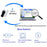 TXA045 Mini Gigabit Network Card USB 3.0 Wired Network Adapter Driver-Free Ethernet Connector - Black - 5