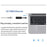TXA045 Mini Gigabit Network Card USB 3.0 Wired Network Adapter Driver-Free Ethernet Connector - Black - 6