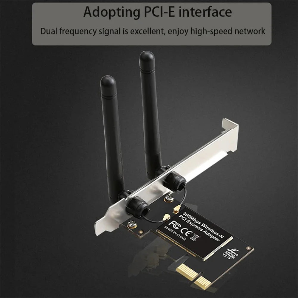 TXA081 Desktop Computer 300Mbps WiFi Card Internal Network Card WiFi Receiver - 3
