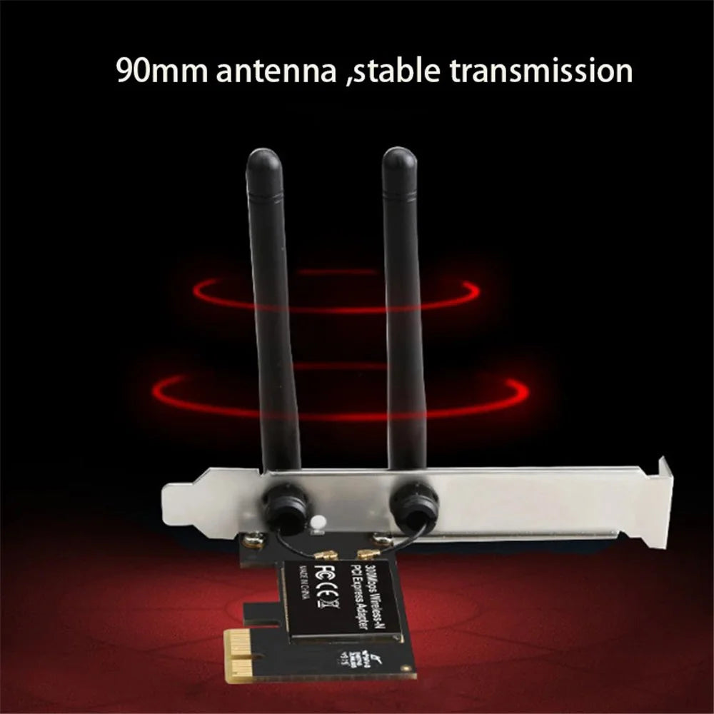 TXA081 Desktop Computer 300Mbps WiFi Card Internal Network Card WiFi Receiver - 4