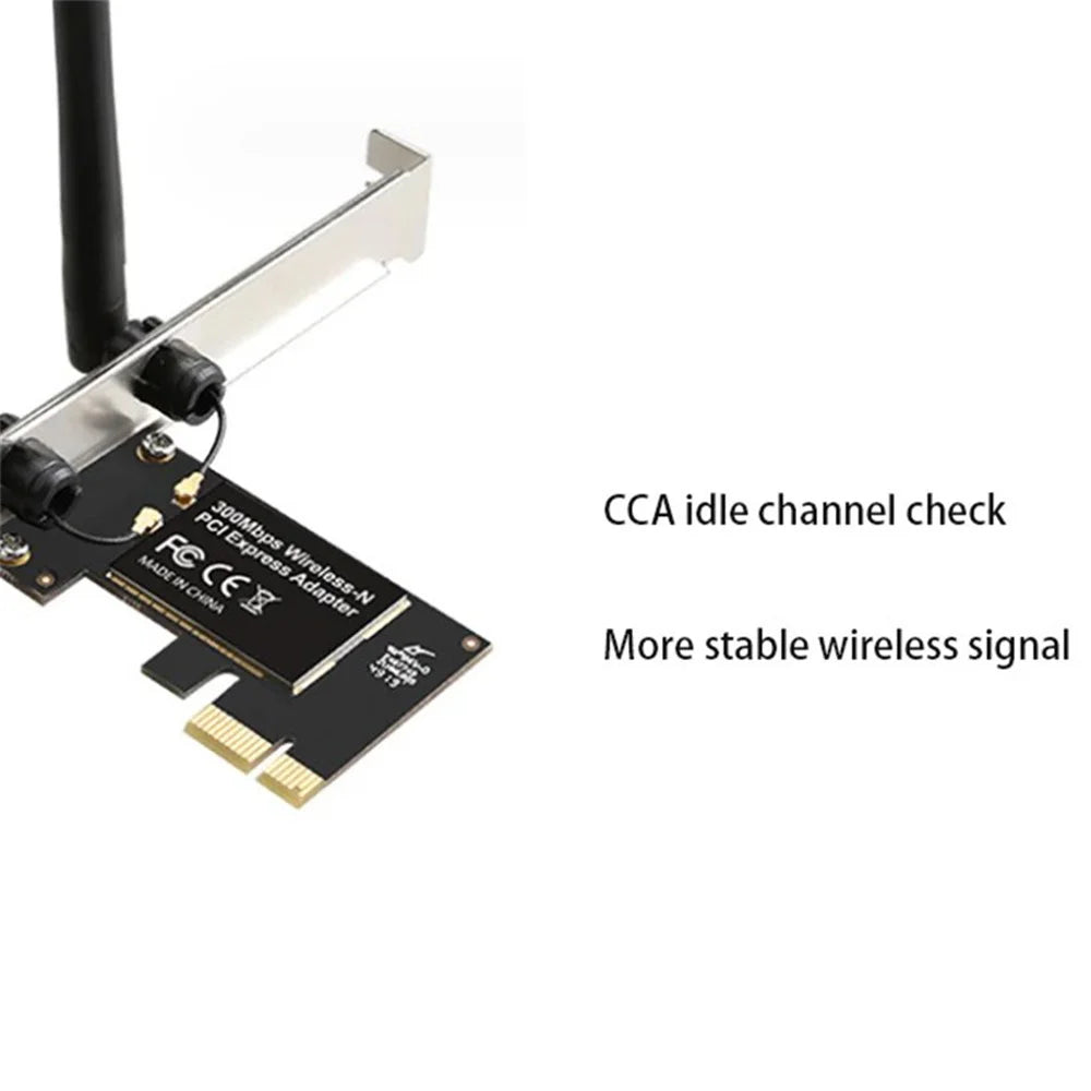 TXA081 Desktop Computer 300Mbps WiFi Card Internal Network Card WiFi Receiver - 6