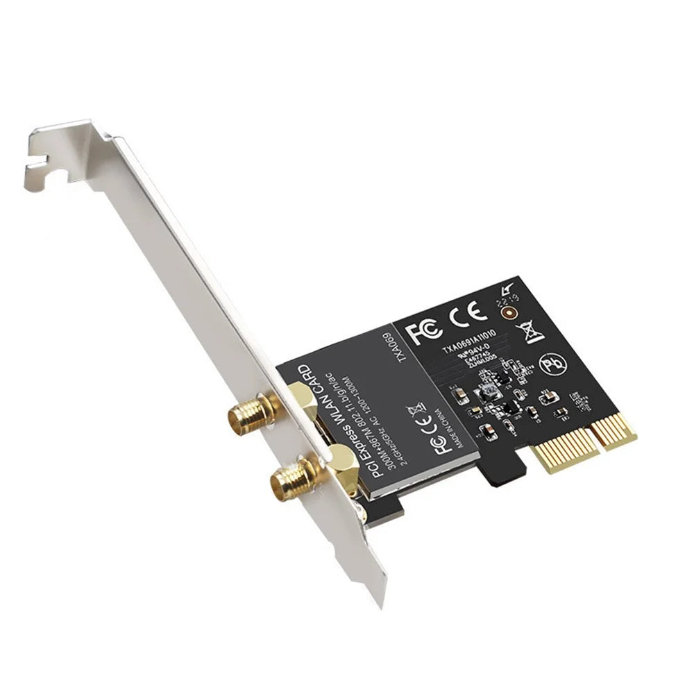 TXA069 2.4G / 5G Dual Band WiFi Adapter Gigabit Wireless Network Card for Desktop PC - 2
