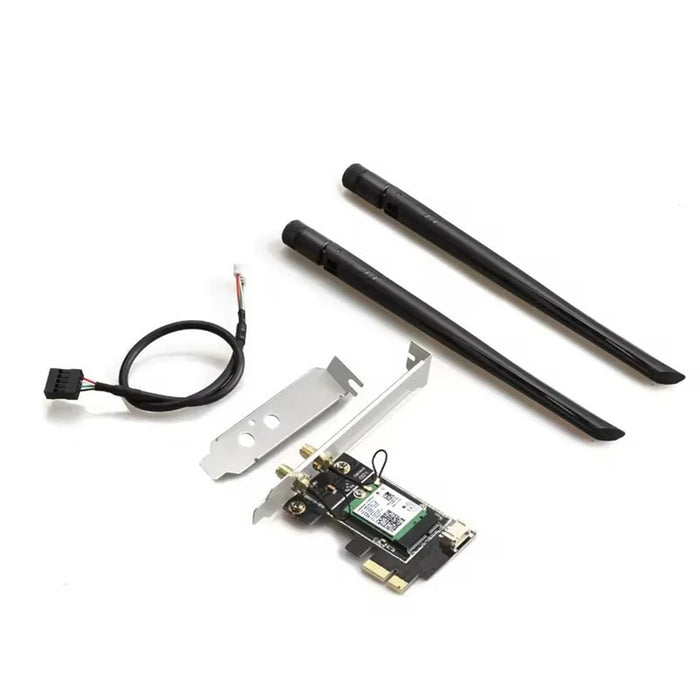 TXA076 WiFi6 Intel AX200 Chipset PCIE Adapter Bluetooth-compatible 5.0 Dual Band WiFi Network Card - 6