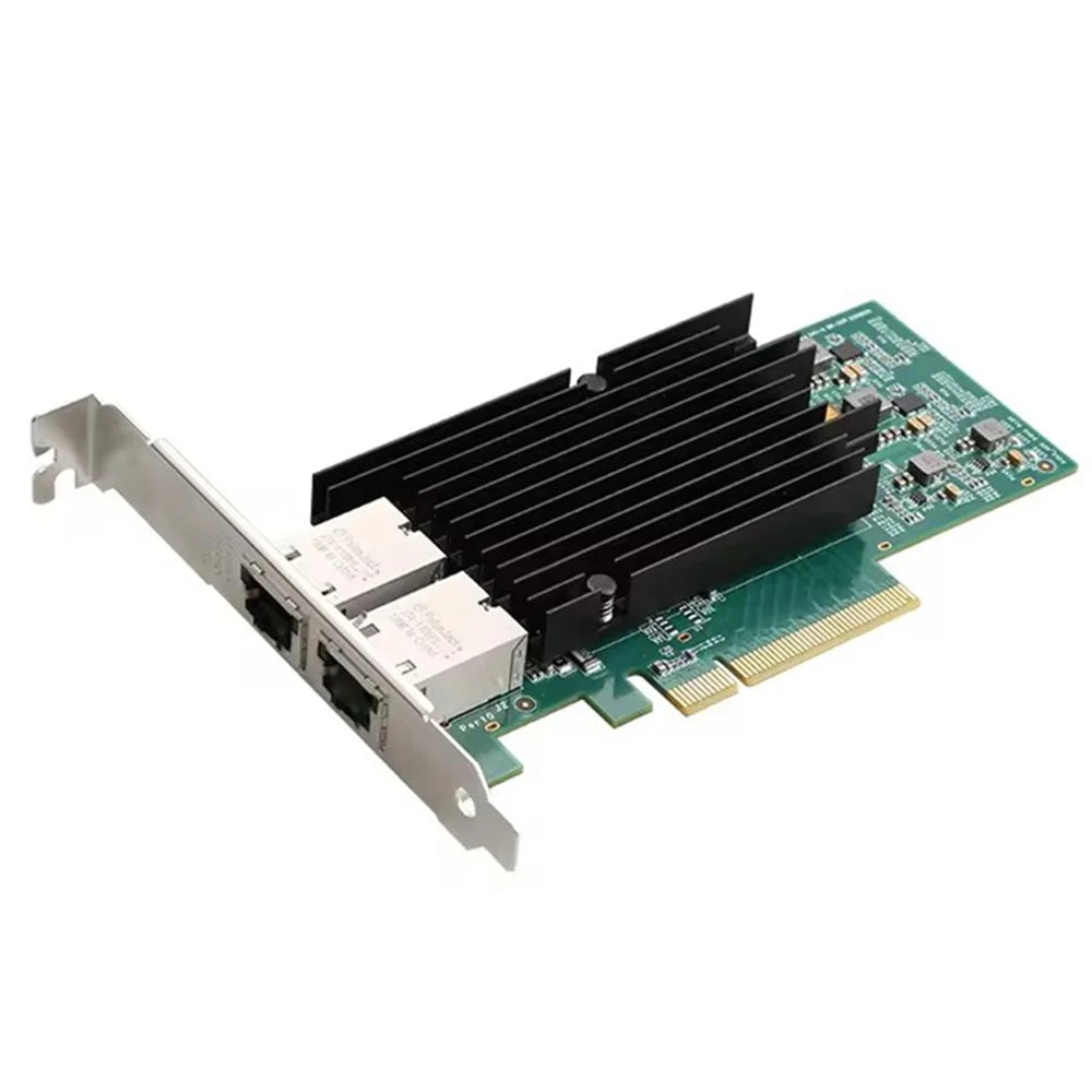 TXA099 Intel X540 Dual Port Network Card 10Gbps PCI-E X8 Server Ethernet Card - 1