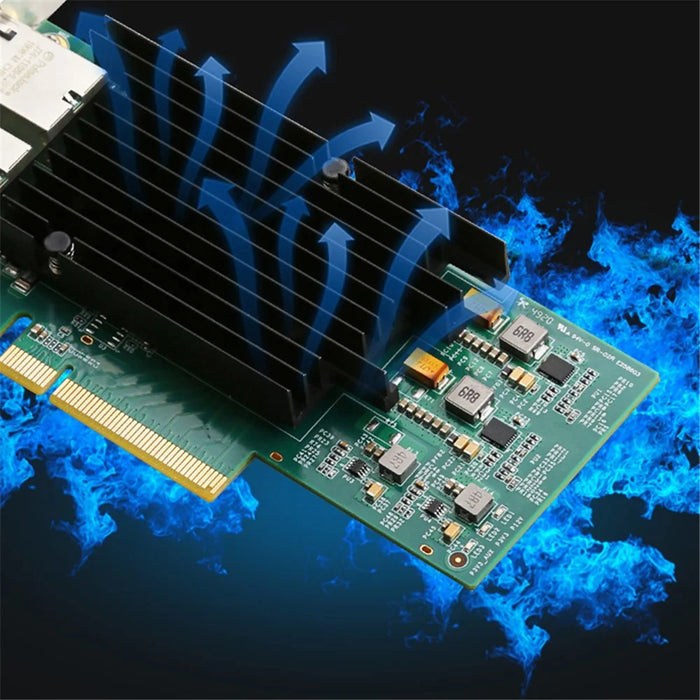 TXA099 Intel X540 Dual Port Network Card 10Gbps PCI-E X8 Server Ethernet Card - 5