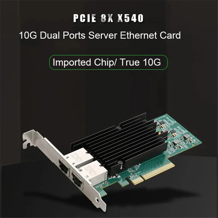 TXA099 Intel X540 Dual Port Network Card 10Gbps PCI-E X8 Server Ethernet Card - 7
