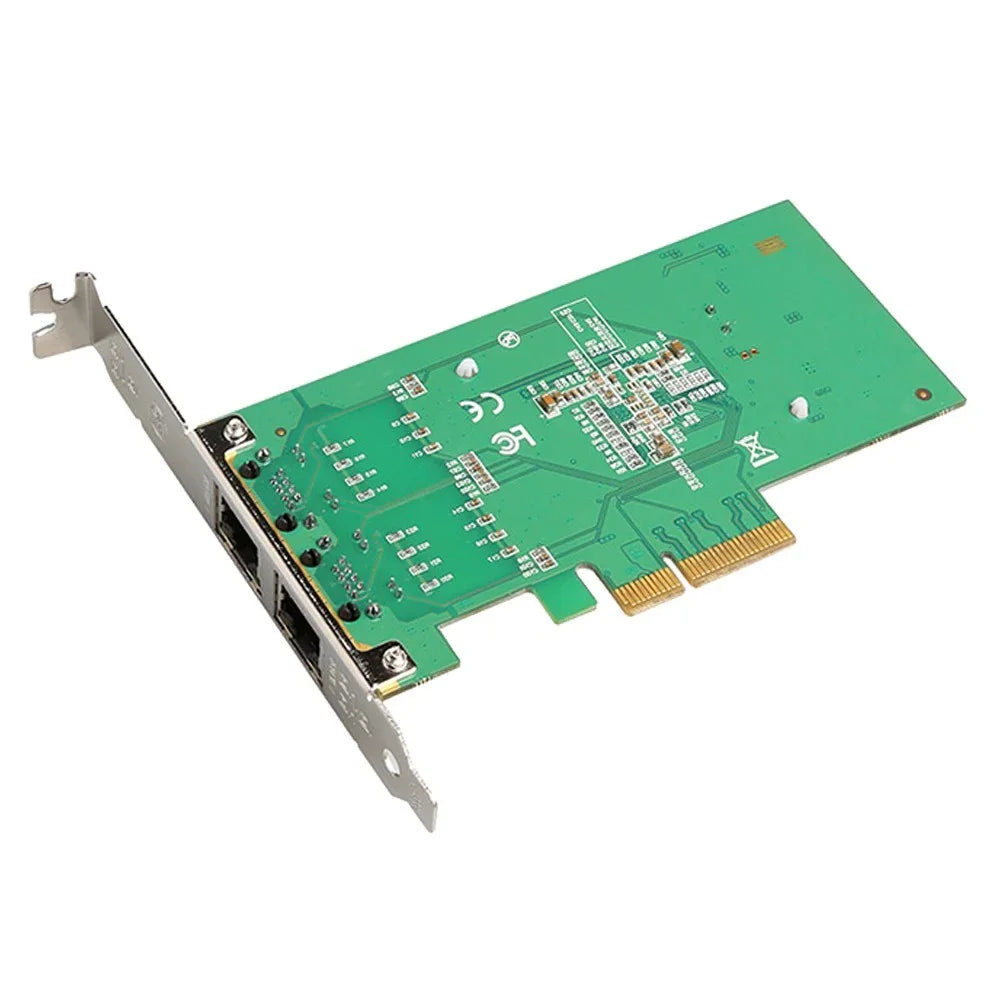 TXA032 Intel I350 Dual RJ45 Port 1000Mbps Network Card PCI-E 4X Gigabit Server Network Card - 4