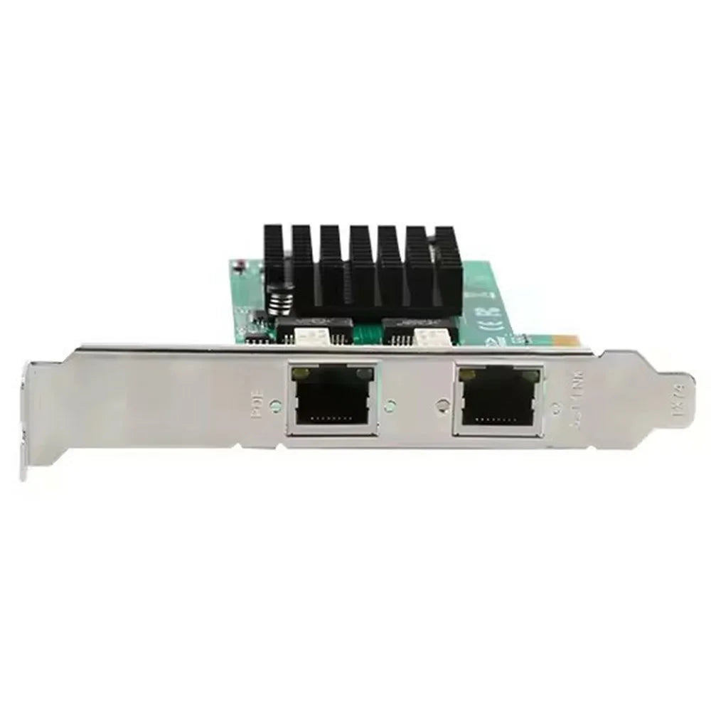 TXA200 Intel I350 Dual Port RJ45 1000Mb / s Network Card PCI-E 4X Gigabit Server Network Card - 2