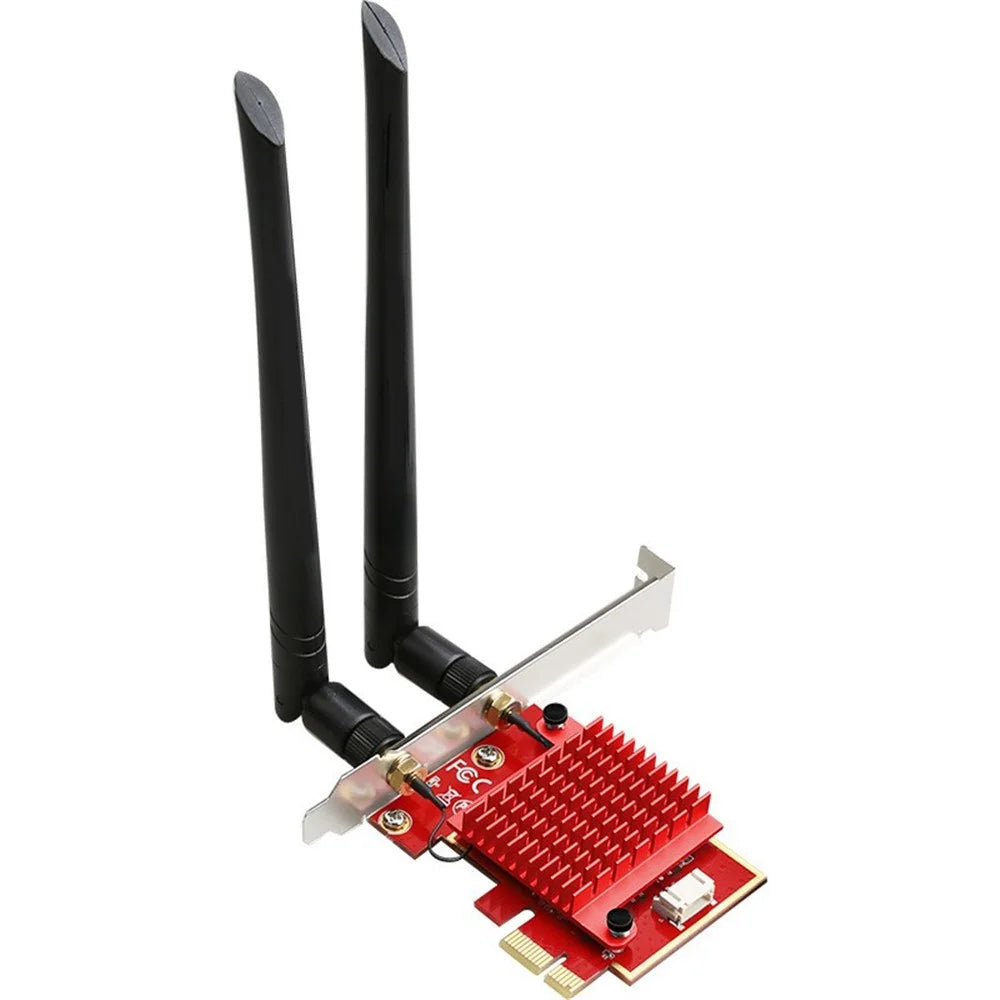 TXA083 AX200 2.4G / 5G Dual Band Gigabit Bluetooth-compatible WiFi6 PCIE Wireless Network Card - 1