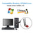 TXA083 AX200 2.4G / 5G Dual Band Gigabit Bluetooth-compatible WiFi6 PCIE Wireless Network Card - 5