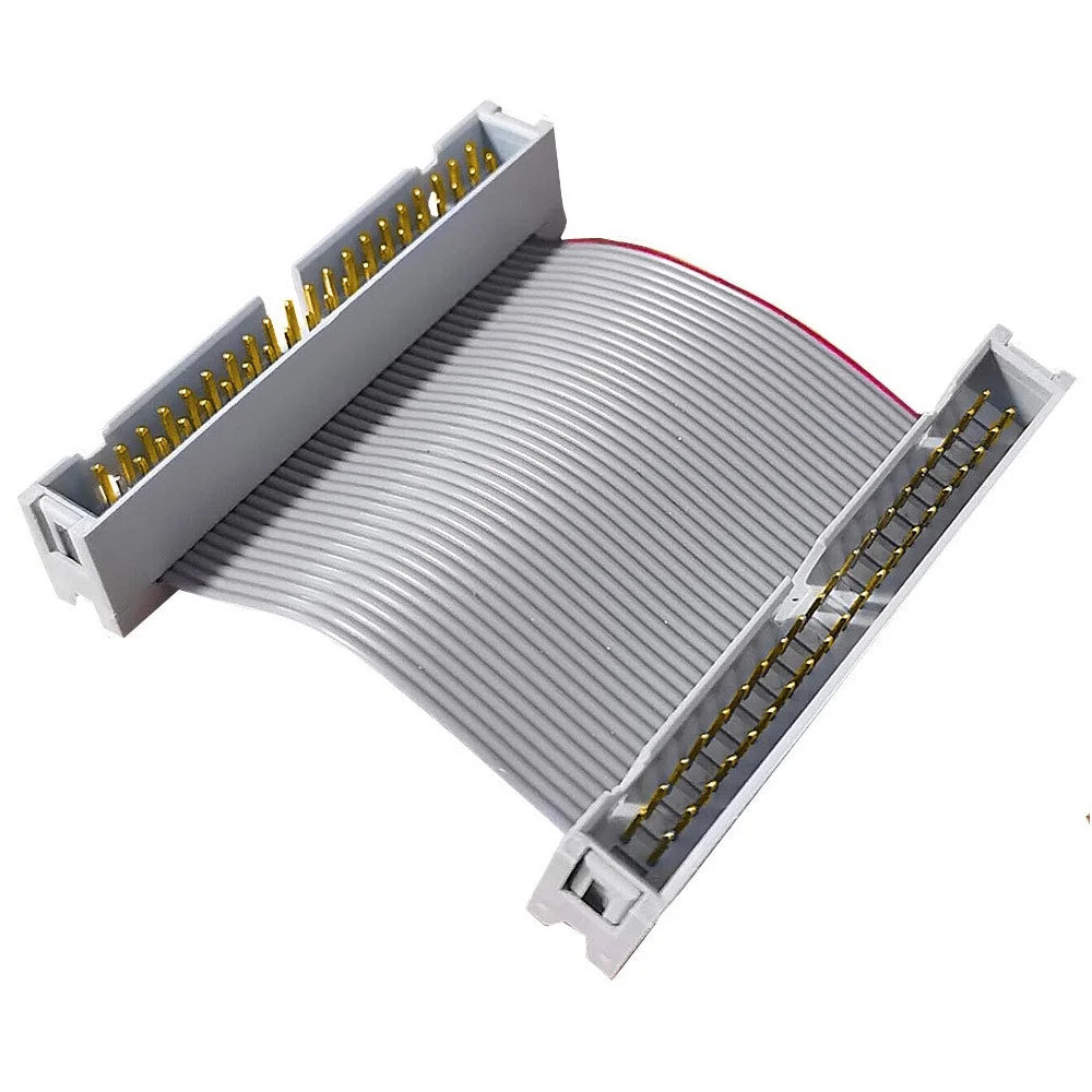 JUNSUNMAY 6cm 40-Pin IDE Cable Extension Male to Male Hard Drive Connector for Computer Systems - 1