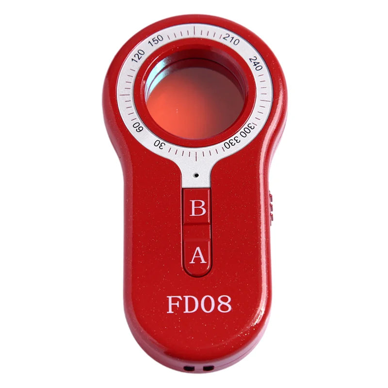 FD08 Vibration / Alert Dual Mode Signal Detector Personal Privacy Protection Device Multi-Function Scanner - Red - 2