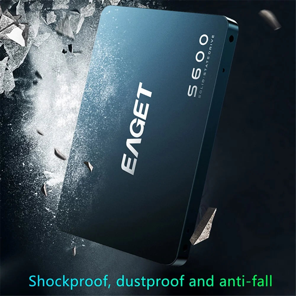 EAGET S600 SSD 2.5 Inch SATA III Internal Solid State Drive SSD - 128GB - 3