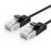 CABLECREATION CL0045 1m Pure Copper Cat6a Network Cable 10Gbps Thin Cord Computer Router RJ45 Ethernet Cable - Straight - 1