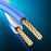 CABLECREATION CL0045 1m Pure Copper Cat6a Network Cable 10Gbps Thin Cord Computer Router RJ45 Ethernet Cable - Straight - 5