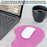 Ergonomic Memory Foam Wrist Support Mouse Pad Non-Slip Wrist Pain Relief Mousepad - Dark Blue - 2