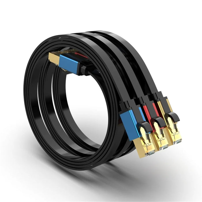 20m Cat 8 Ethernet Cable High Speed 40Gbps 2000MHz RJ45 Network Cord for Router Gaming Console - Gold - 6