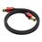 3m Cat 8 Ethernet Cable High Speed 40Gbps 2000MHz RJ45 Network Cord for Router Gaming Console - Red - 1