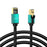 8m CAT8 Ethernet Cable Home Office 40Gbps 2000MHz High Speed Network Cable - Green - 1