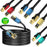 1m CAT8 Ethernet Cable Home Office 40Gbps 2000MHz High Speed Network Cable - Blue - 6