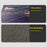 DLS-001 Minimalist Mouse Pad Desk Mat 800 x 300 x 2mm Non-Slip Rubber Gaming Mousepad, Black Edge - Style A - 2