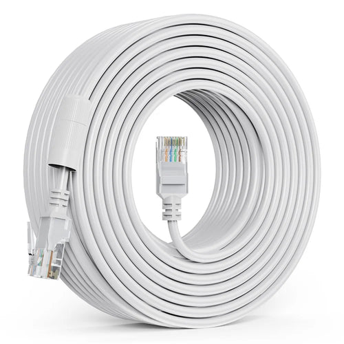 ZOSI Cat5e Ethernet Cable 100 Feet High Speed RJ45 Network Cable for Poe Security Cameras / Switches - 1