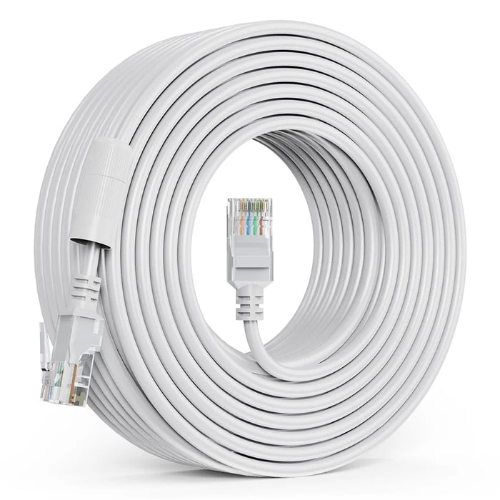 ZOSI Cat5e Ethernet Cable 100 Feet High Speed RJ45 Network Cable for Poe Security Cameras / Switches - 1