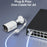 ZOSI Cat5e Ethernet Cable 100 Feet High Speed RJ45 Network Cable for Poe Security Cameras / Switches - 3