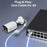 ZOSI Cat5e 150FT Ethernet Cable High Speed Network RJ45 Wire for POE Security Cameras  /  Poe Switches  /  Routers  /  Laptops - 3