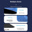 300x800x2mm Pattern Printed Mouse Pad Non Slip Rubber Bottom Large Gaming Mousepad - Grey Wave - 3