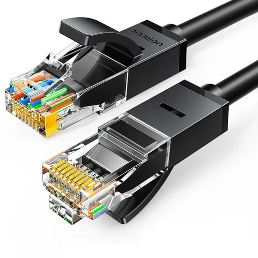 UGREEN 20167 25m RJ45 Cat6 Ethernet Cable 1000Mbps Gigabit Network Cable for PC Router - Black - 1