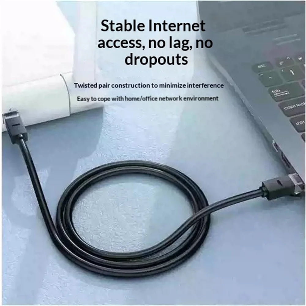 UGREEN 20167 25m RJ45 Cat6 Ethernet Cable 1000Mbps Gigabit Network Cable for PC Router - Black - 3