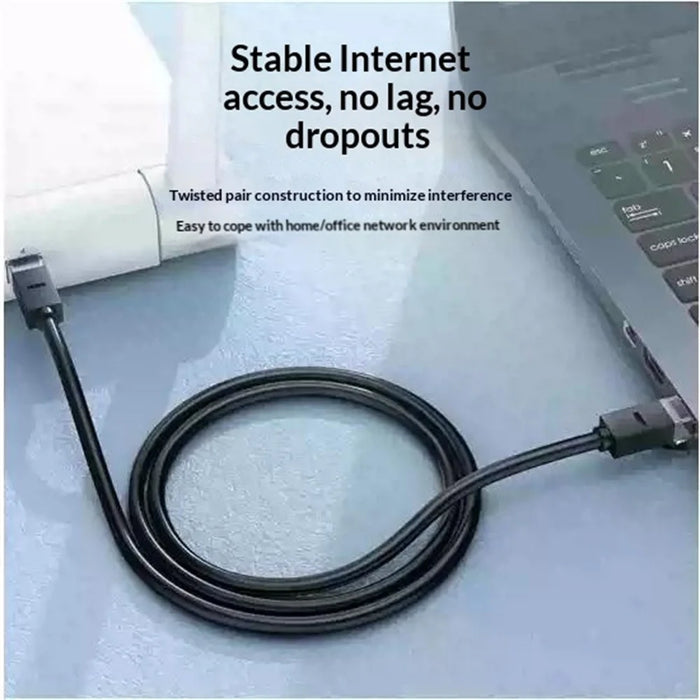 UGREEN 20167 25m RJ45 Cat6 Ethernet Cable 1000Mbps Gigabit Network Cable for PC Router - Black - 3