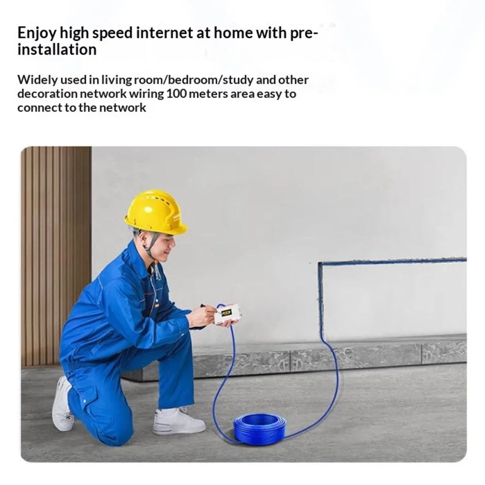 UGREEN NW109 11257 100m Cat6 Ethernet Cable 23AWG Pure Copper 1000Mbps Gigabit Network Cable for Home Office - 2