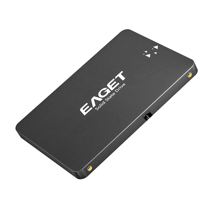 EAGET S205 480GB 2.5 Inch SATA III SSD Disk Case Internal Solid State Hard Drive Enclosure for Laptop Desktop Computer - Black - 1