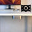 Wall Mount Bracket for Mac mini (2024) (M4 / M4 Pro) Metal Desktop Stand Under Desk Mount Holder - Black - 2