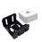 Wall Mount Bracket for Mac mini (2024) (M4 / M4 Pro) Metal Desktop Stand Under Desk Mount Holder - Black - 4