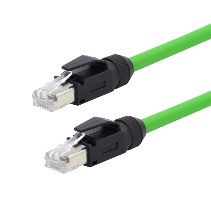 UT-006-3.0M RJ45 Cat 6 Network LAN High Flex Wire Ethernet Cable 26 AWG 1000Mbps Router Automation Patch Cord (Assembled and Shielded) - 1