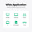 UT-006-5.0M Cat 6 Ethernet Cable High Flex Robotic RJ45 Network LAN Wire Patch Cord 1000Mbps for Router Automation (Assembled and Shielded) - 5