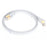 2m CAT-7 10Gbps Flat Ethernet Patch Cable RJ45 LAN Gigabit Network Cord - White - 1