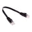 UT-020-0.2M Ultra Slim Flat Ethernet Cable UTP Cat 6 RJ45 Network Cable Twisted Pair Patch Cord - Black - 3