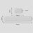 Memory Foam Wrist Rest Pad Anti-slip Wrist Support Pads for Mouse and Keyboard - Grey - 3