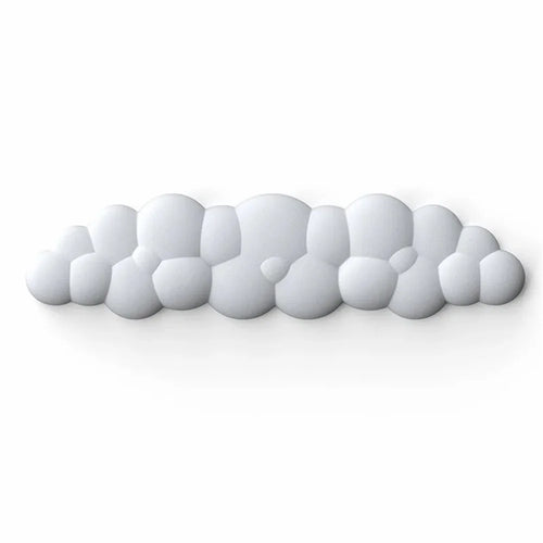 Memory Foam Keyboard Wrist Rest Pad Cloud Shape Anti-slip Wrist Support Pad - White - 1