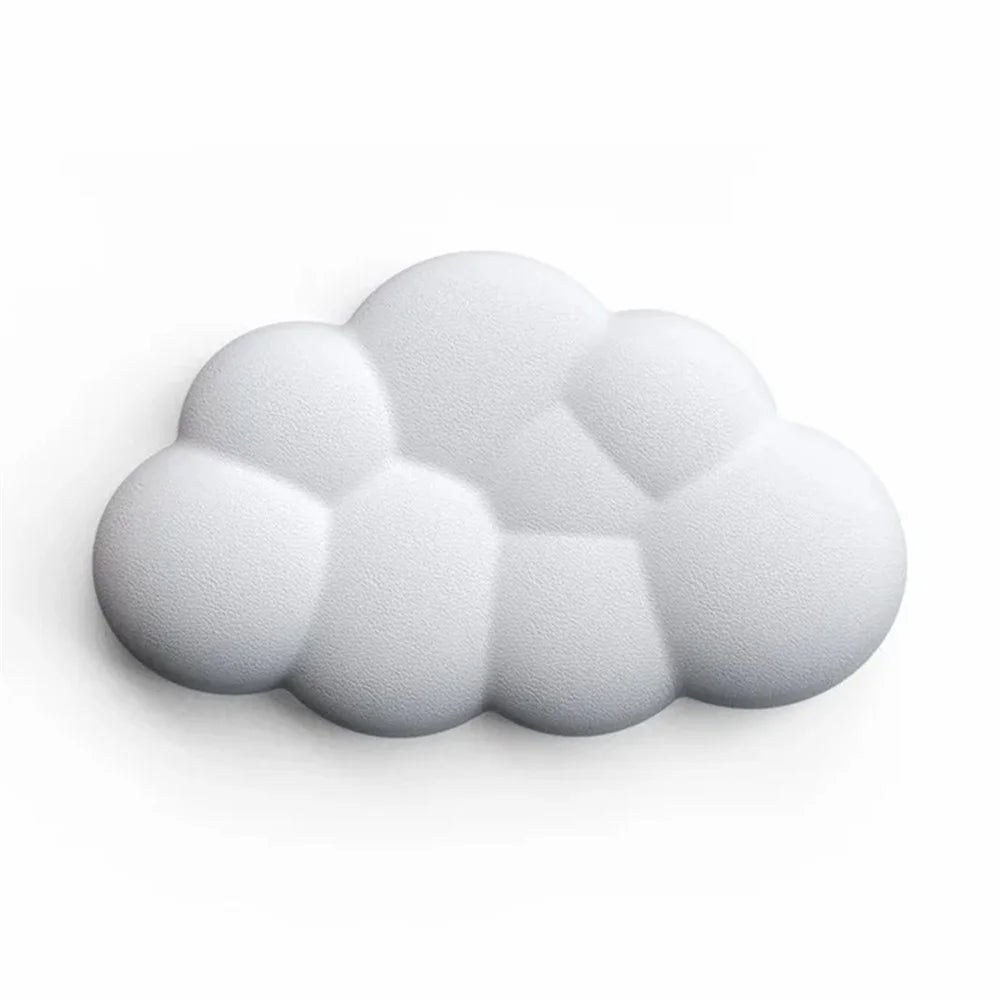 Memory Foam Mouse Wrist Rest Pad Cute Cloud Shape Wrist Support Pad - White - 1