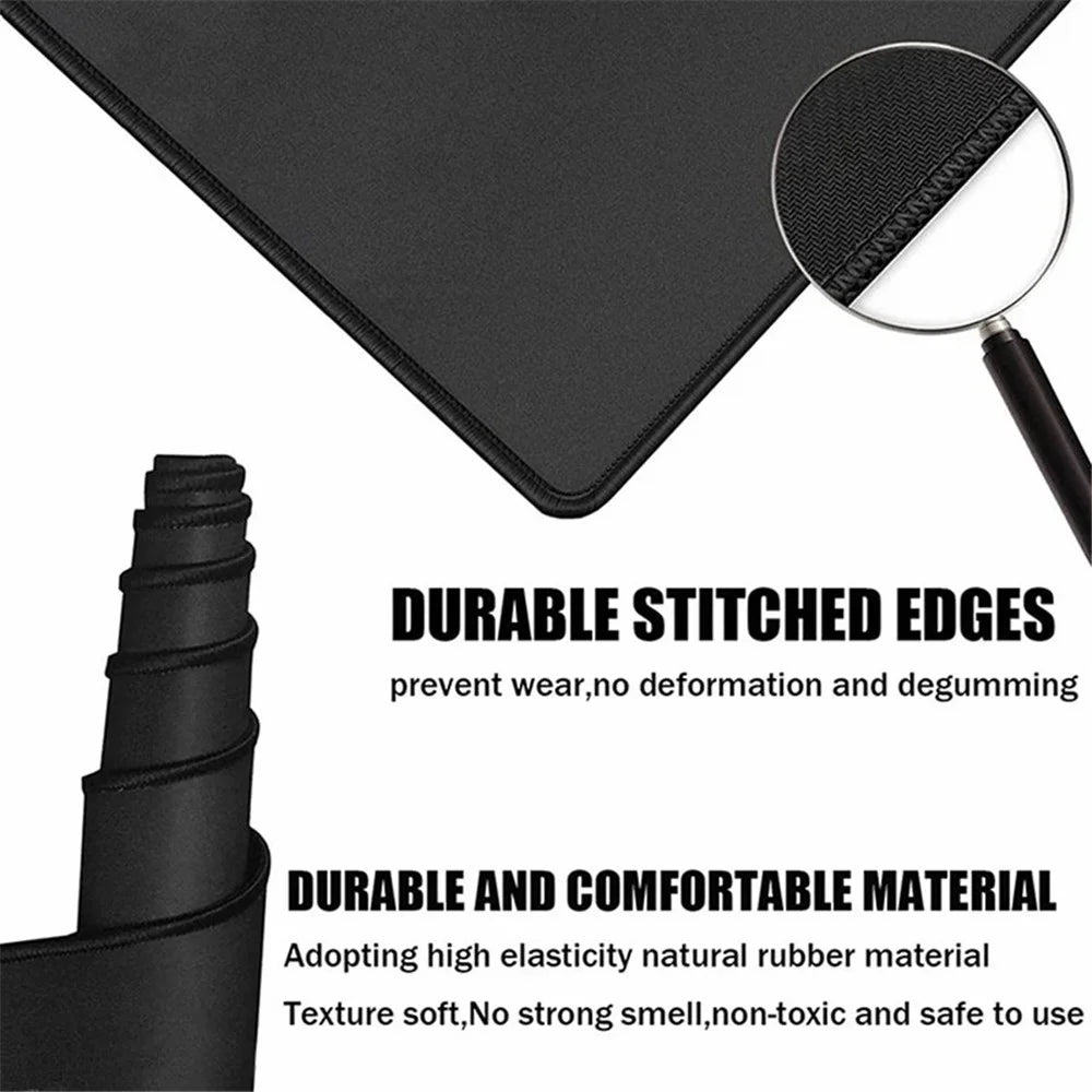 400*900*4mm Shortcut Keys Gaming Mouse Pad Anti-slip Rubber Large Desk Mat - Russian Shortcut Keys - 2