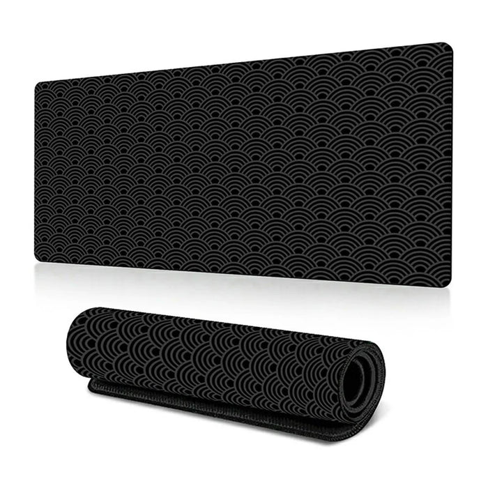 400*900*2mm Abstract Fluid Pattern Large Mouse Pad Rubber Computer Desktop Mat - Pattern-21 - 1