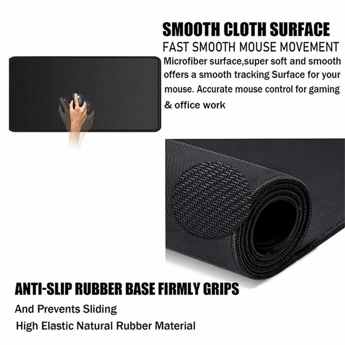 300*800*2mm Stylish Abstract Pattern Large Mouse Pad Natural Rubber Desktop Mat - Line-21 - 3