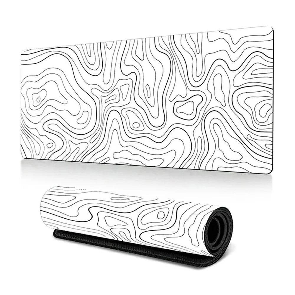 300 x 600 x 3mm Creative Abstract Pattern Mouse Pad Desk Large Mouse Mat - Style A - 1