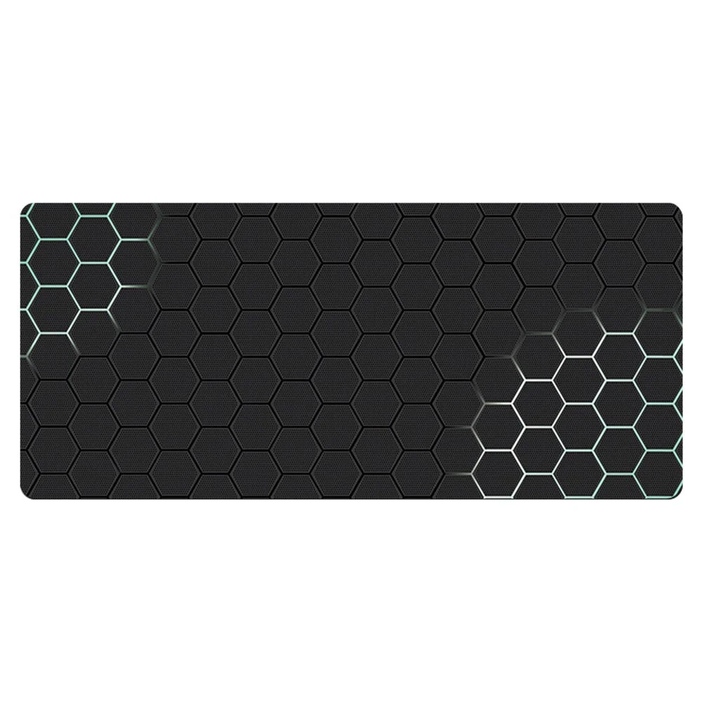 300x700x3mm Honeycomb Pattern Large Mouse Pad Anti-skid Rubber Desktop Mat - Style 1 - 1
