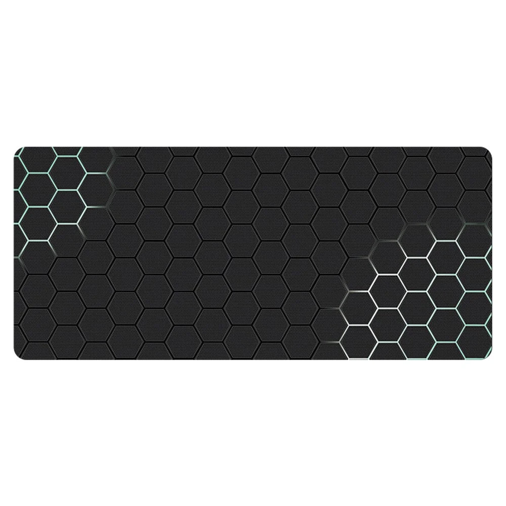 300x800x3mm Honeycomb Pattern Gaming Mouse Pad Rubber Anti-skid Desktop Mat - Style 1 - 1